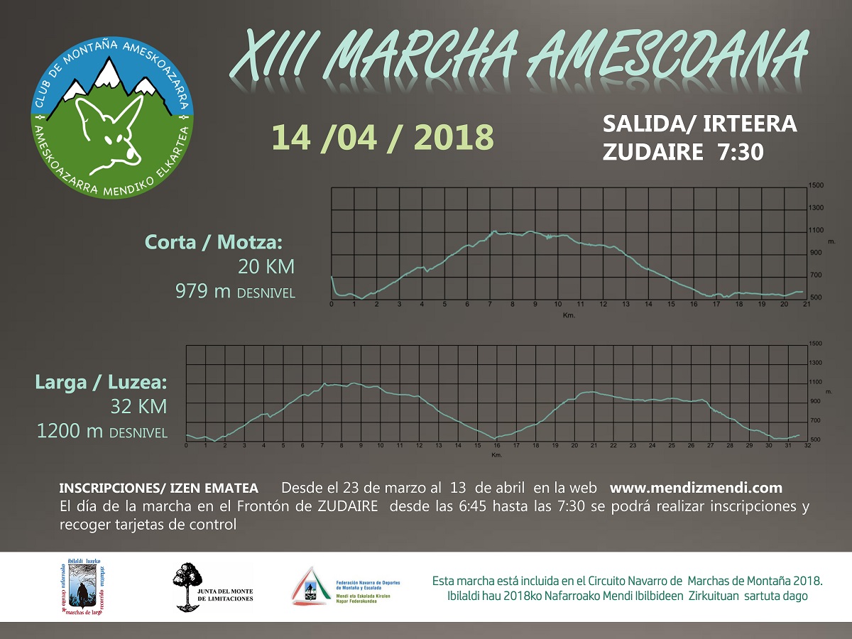 XIII MARCHA AMESCOANA